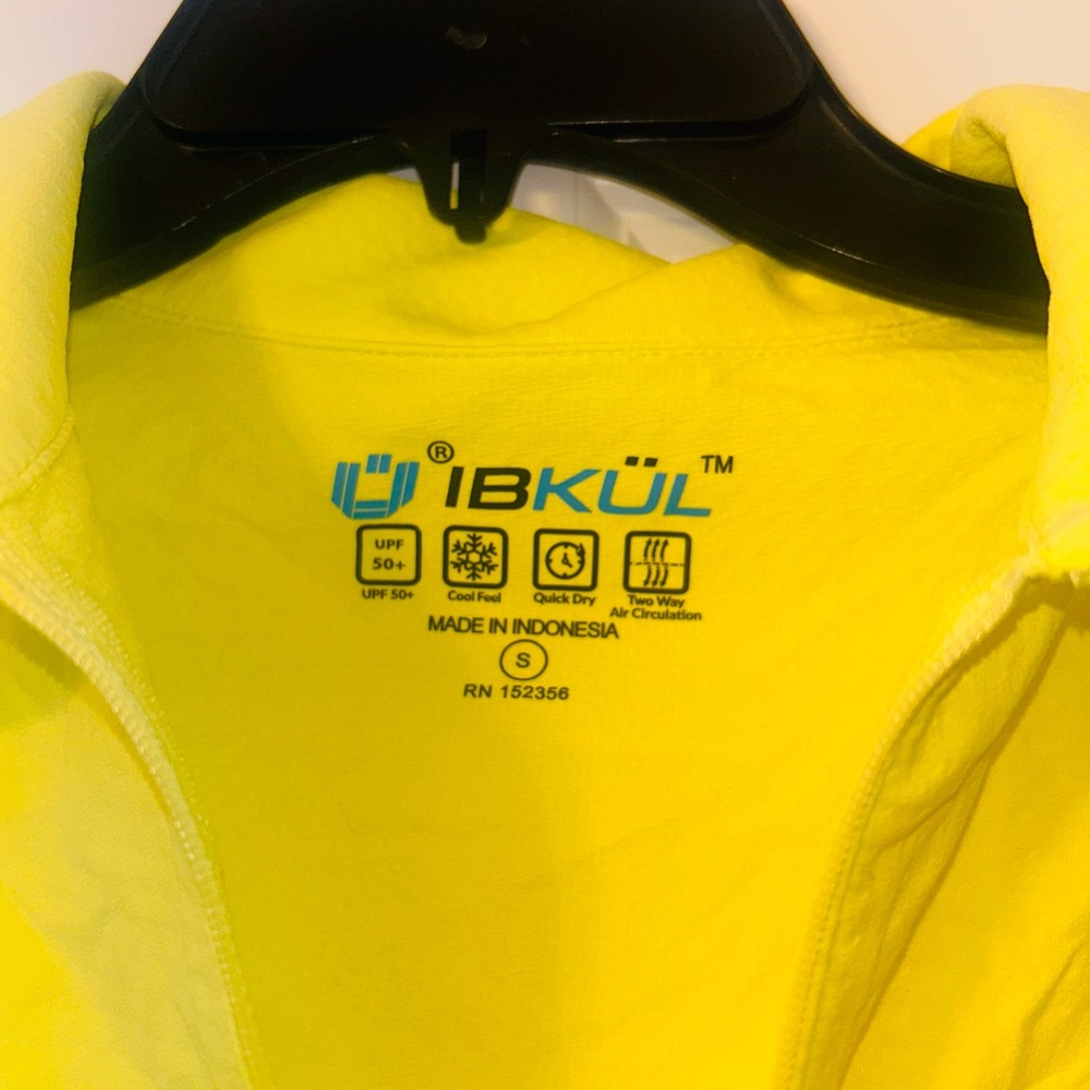 Nwot Ibkul Yellow Solid Adjustable Length Long Sl… - image 5